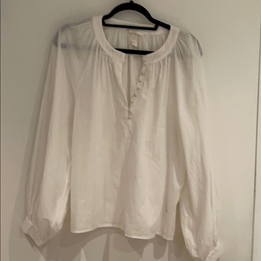 HM white blouse